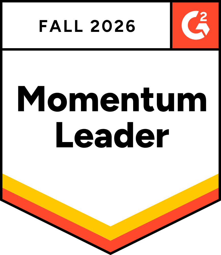 G2 Momentum Leader, Fall 2026